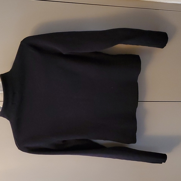 I.N.C. Black long sleeve cropped sweater - Picture 3 of 8